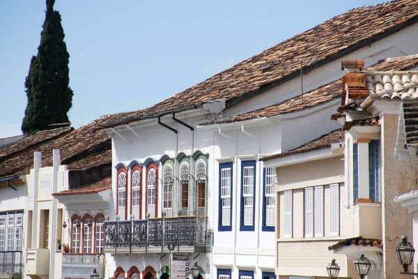 Sao Joao Del Rei Minas Gerais Brasil Mayo 2019 Casas — Foto de Stock