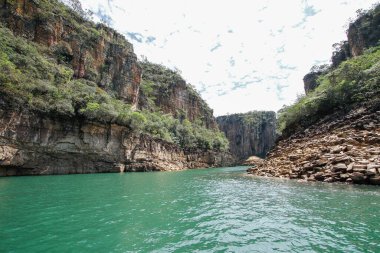 Capitolio Minas Gerais - Brezilya 'daki Furnas Kanyonu Manzarası