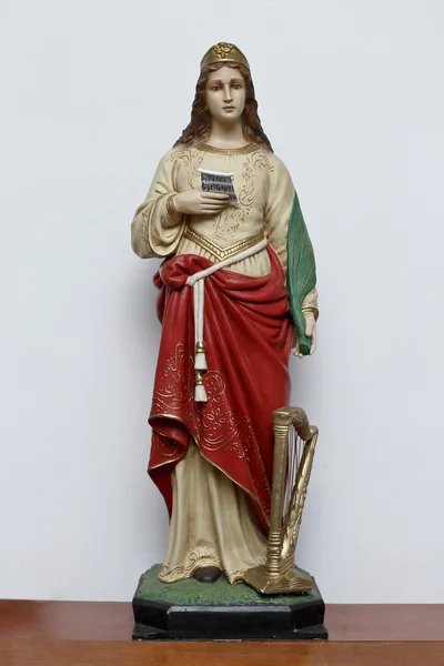 Ołtarz Świętej Cecylii — Zdjęcie stockowe