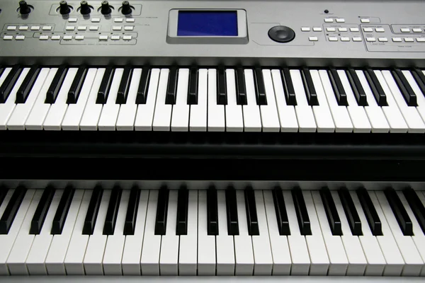 Muziek elektrische piano — Stockfoto