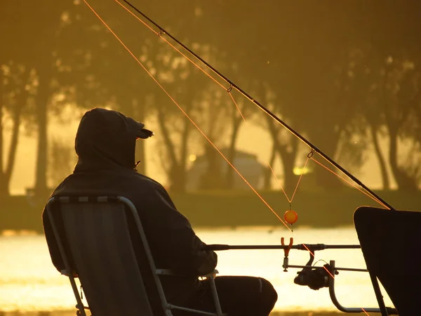 Balıkçı balıkçılık — Stok fotoğraf