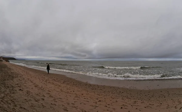 Herbsttag Der Ostseeküste — Stockfoto