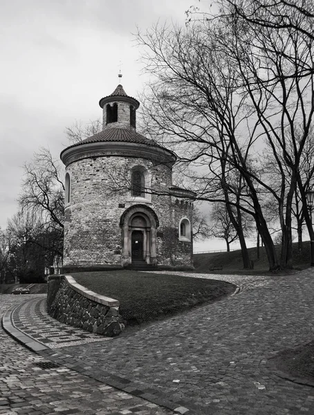 プラハ ヴィヒェラード最古の教会 — ストック写真