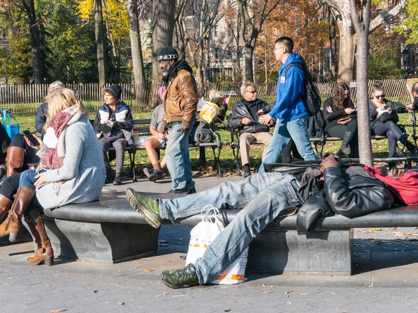 Manhattan'ın tembel öğleden sonra