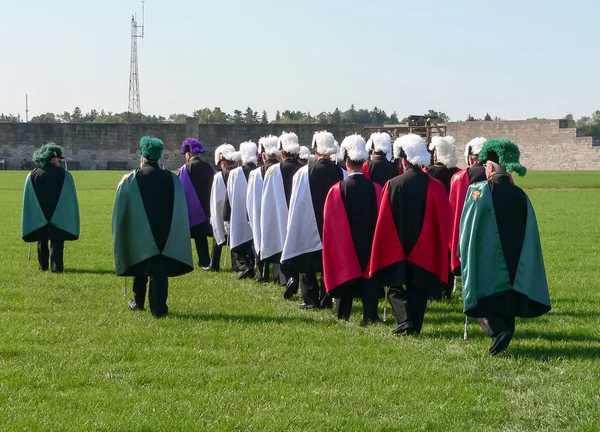 eski fort niagara - tarihi geçit töreni