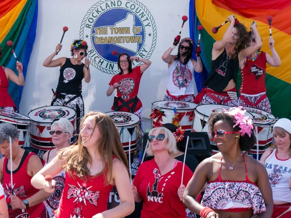 Batala nyc v rockland county pride — Stock fotografie