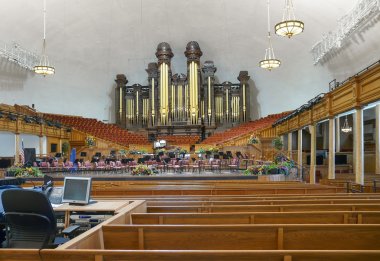 The Salt Lake Tabernacle pipe organs clipart