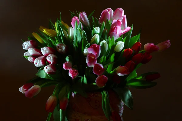 El ramo de tulipanes — Foto de Stock