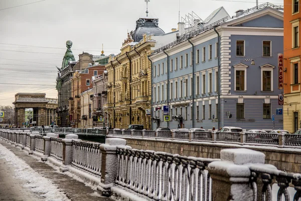 Griboyedov Canal Petersburg Winter — Stock Photo, Image