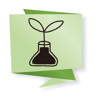 Tüp vektör çizim doodle