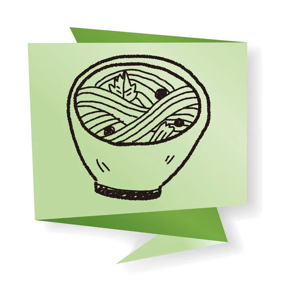 麺類のベクトル図 — ストックベクタ
