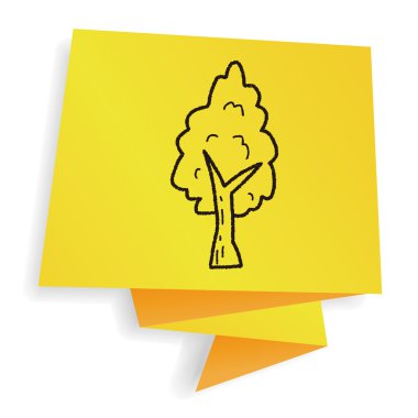 bitki doodle vektör çizim