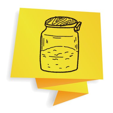 Tuz karabiber doodle vektör çizim