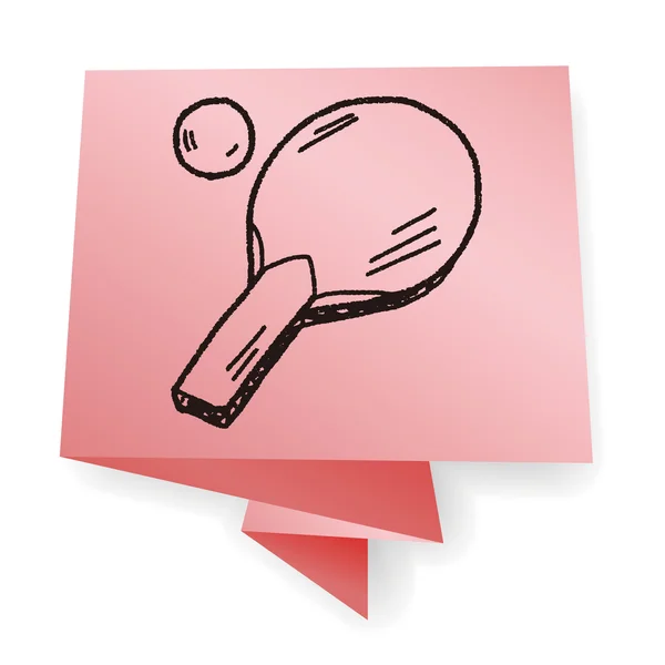 Doodle table — Stock Vector © hchjjl 69783821