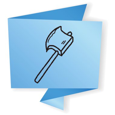 AX doodle vektör çizim