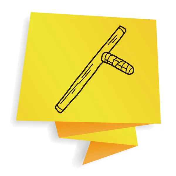 Stick doodle vektorové ilustrace — Stockový vektor