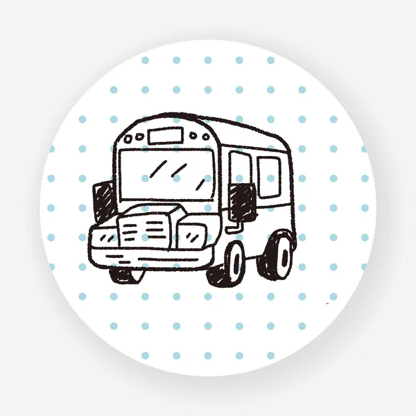 Автобус Плоский Значок Ізольований Білому Тлі Вектор Ілюстрація — стоковий вектор