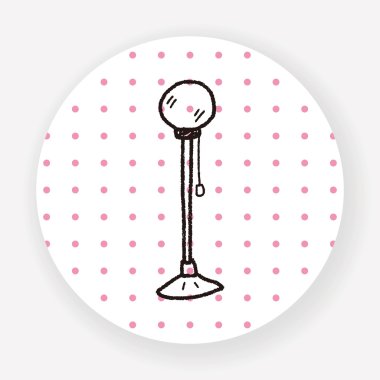 Beyaz arka plan, vektör, illüstrasyon izole lamba düz simgesi