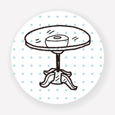 tablo düz simgesi beyaz arkaplan, vektör, illüstrasyon izole