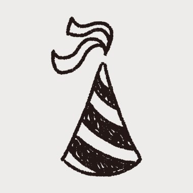 Doodle parti şapkaları