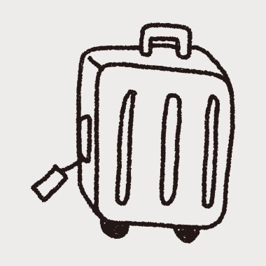 Doodle seyahat çantaları