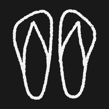 Doodle flip flop