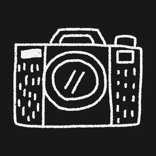 Doodle Caméra — Image vectorielle