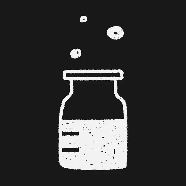 Doodle-Droge — Stockvektor