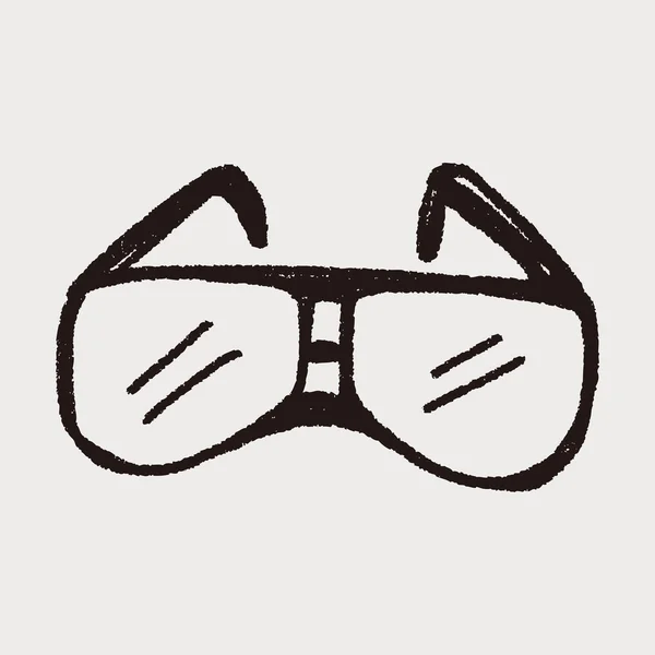 Doodle γυαλιά — Διανυσματικό Αρχείο