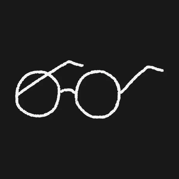 Doodle szemüveg — Stock Vector
