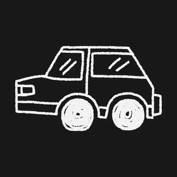 Doodle auto — Vettoriale Stock