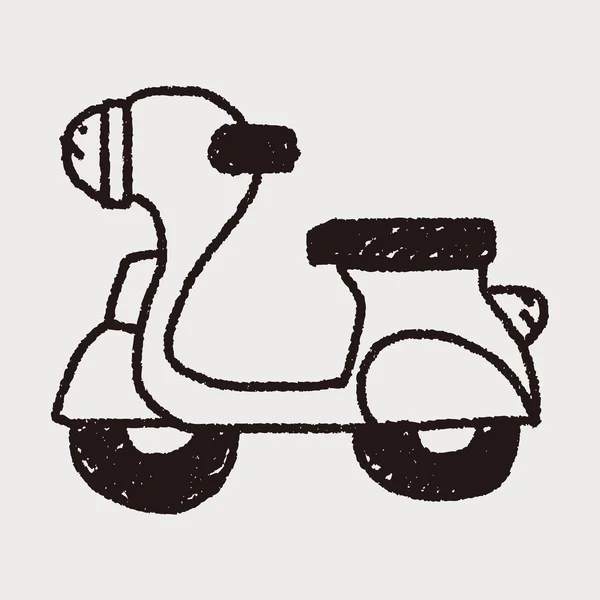 Moto Doodle — Vetor de Stock