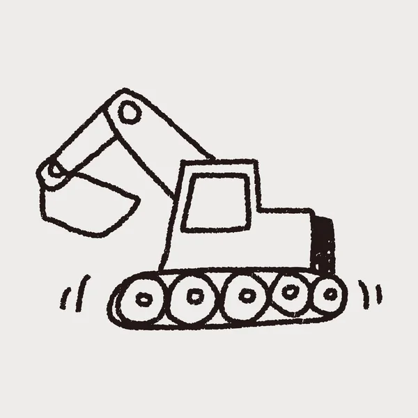 Doodle Bagger zeichnen — Stockvektor © kamenuka #32987501