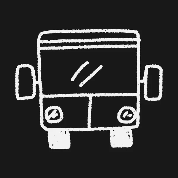 Doodle Bus — Wektor stockowy