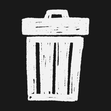 Doodle çöp kovası