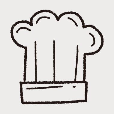 Doodle chef şapka