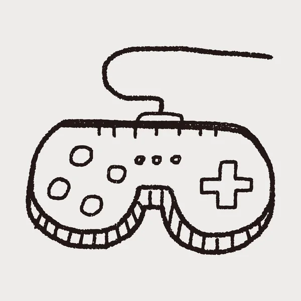 Joystick Doodle —  Vetores de Stock