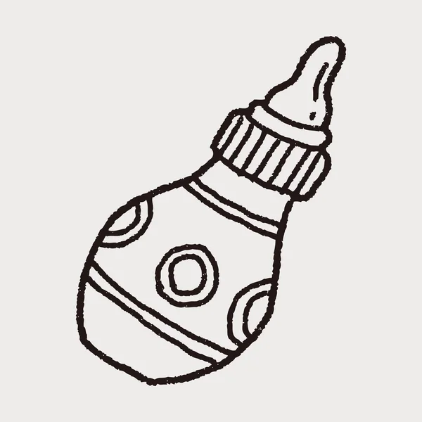涂鸦奶瓶 — 图库矢量图片