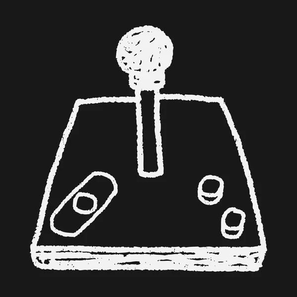 Joystick Doodle — Image vectorielle