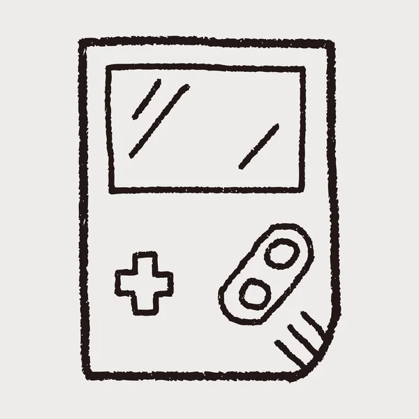 Consoles Doodle —  Vetores de Stock