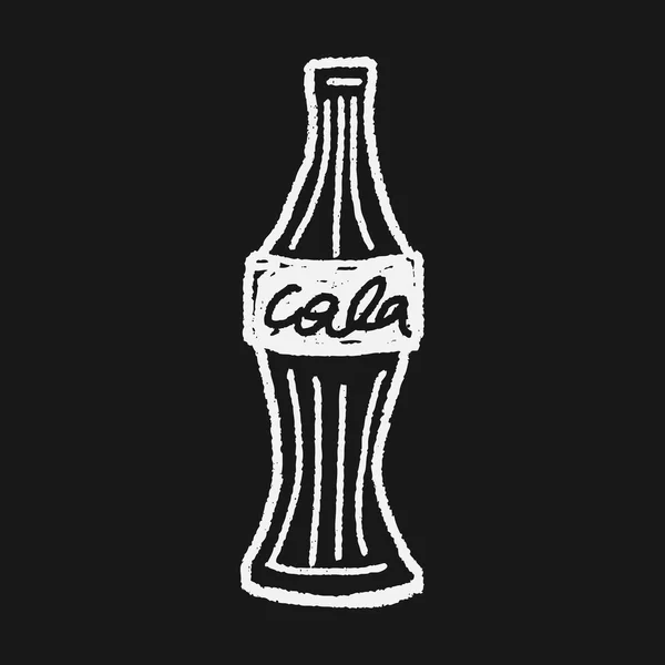 Doodle cola — Stock Vector