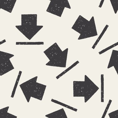 Doodle Download Dikişsiz desen arka plan