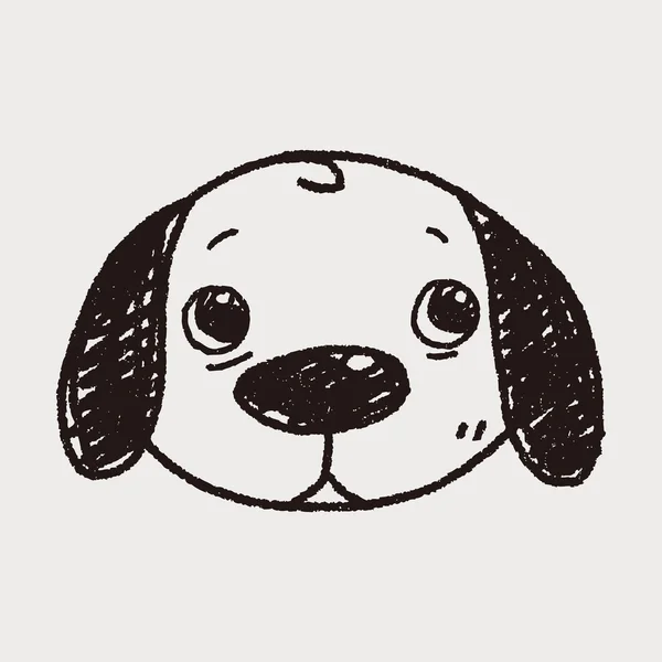 Doodle perro — Archivo Imágenes Vectoriales