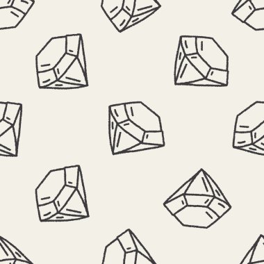 Doodle Dikişsiz desen arka plan