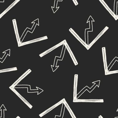  Doodle rapor formu Dikişsiz desen arka plan
