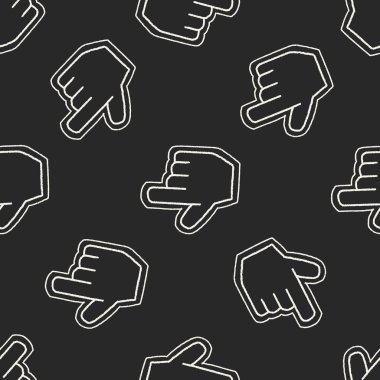 Doodle noktası Dikişsiz desen arka plan