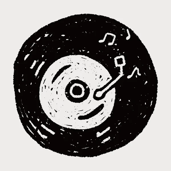 Musique de caniche — Image vectorielle