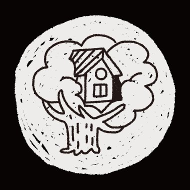 Doodle ağaç evi