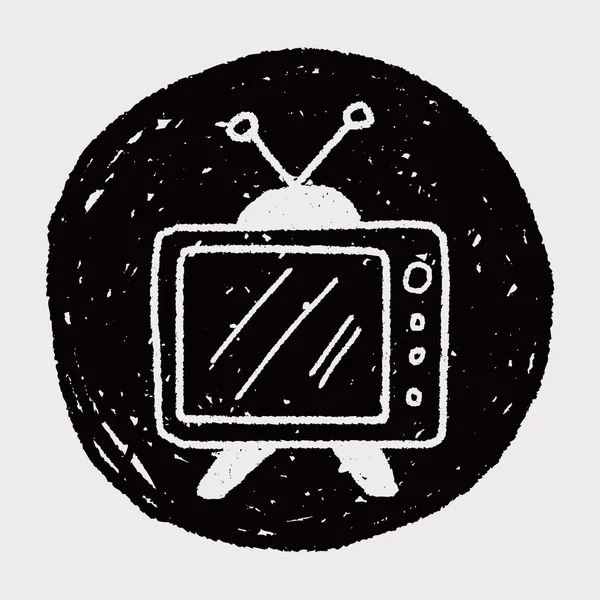 Doodletv — стоковый вектор