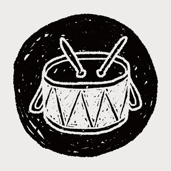 Игрушечный барабан — стоковый вектор